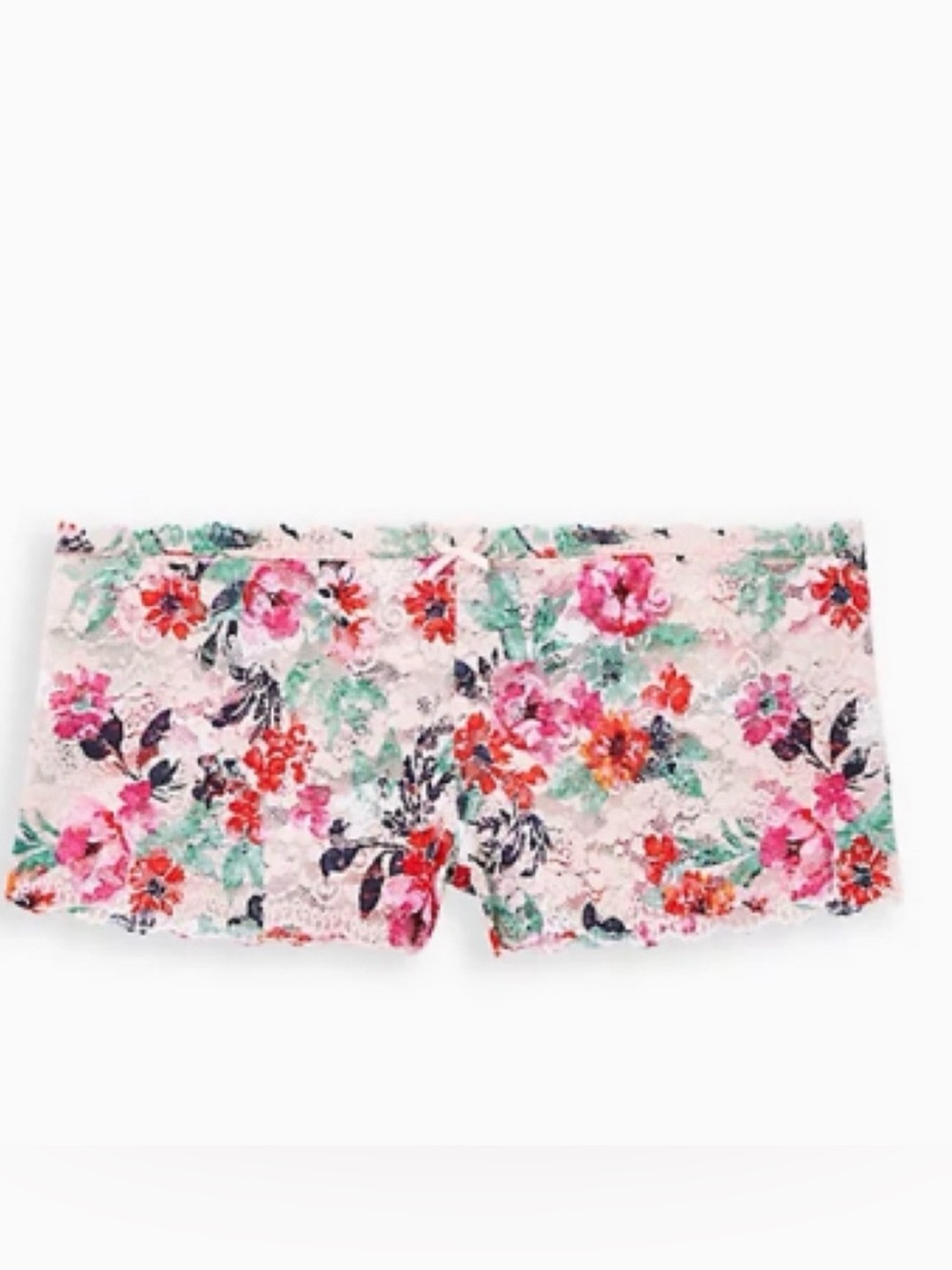 🆕 Pink Floral Lace Cheeky Panty NWT Torrid 1 1X 14 16 New!